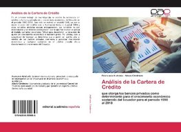 Análisis de la Cartera de Crédito