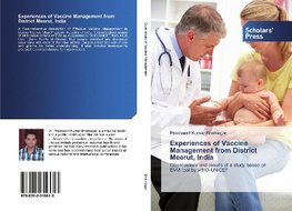 Experiences of Vaccine Management from District Meerut, India