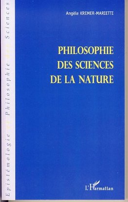 Philosophie des sciences de la nature