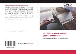 Profesionalización del perito intérprete