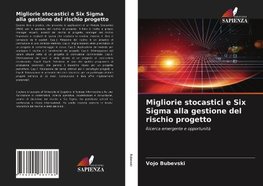 Migliorie stocastici e Six Sigma alla gestione del rischio progetto