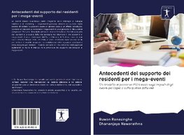 Antecedenti del supporto dei residenti per i mega-eventi