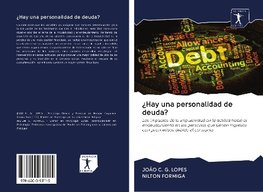 ¿Hay una personalidad de deuda?