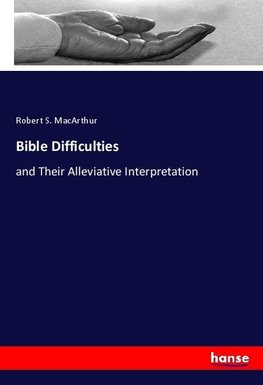 Bible Difficulties