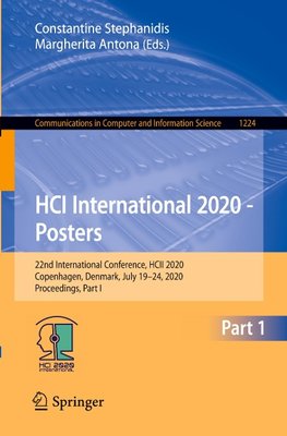 HCI International 2020 - Posters