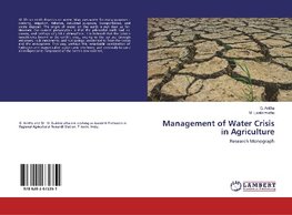 Management of Water Crisis in Agriculture