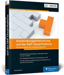 Anwendungsentwicklung auf der SAP Cloud Platform