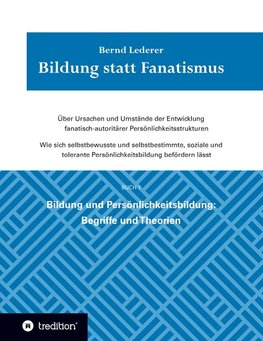 Bildung statt Fanatismus