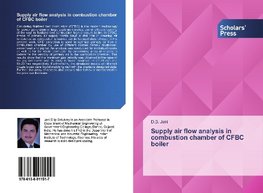 Supply air flow analysis in combustion chamber of CFBC boiler