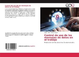 Control de uso de los mensajes de datos en el trabajo