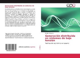 Generación distribuida en sistemas de baja tensión