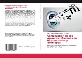 Comparación de los grosores retinianos en ojos normales y ambliopes