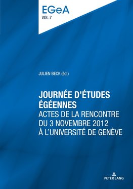 Journée d'études égéennes