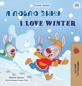 I Love Winter (Russian English Bilingual Children's Book)