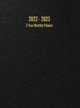 2022 - 2023 2-Year Monthly Planner