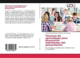 Técnicas de aprendizaje para desarrollar habilidades del pensamiento