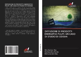 DIFFUSIONE DI PRODOTTI ENERGETICI PULITI: UN CASO DI STUDIO DI ODISHA