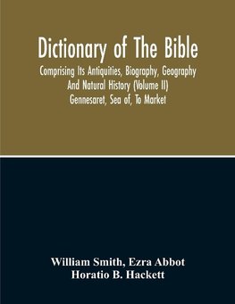 Dictionary Of The Bible