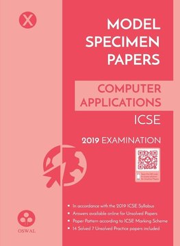 Model Specimen Papers for Computer Applications