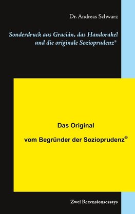 Sonderdruck aus Gracián, das Handorakel und die originale Sozioprudenz®