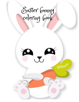 Easter bunny coloring book