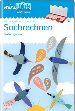 miniLÜK. 1./2. Klasse - Mathematik: Sachrechnen - Textaufgaben  (Überarbeitung)