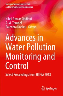 Advances in Water Pollution Monitoring and Control