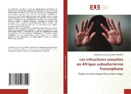 Les infractions sexuelles en Afrique subsaharienne francophone