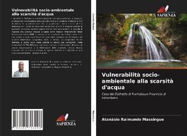 Vulnerabilità socio-ambientale alla scarsità d'acqua