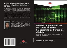 Modèle de prévision des maladies utilisant l'algorithme de l'arbre de décision