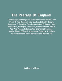 The Peerage Of England