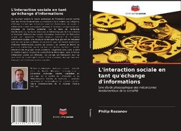 L'interaction sociale en tant qu'échange d'informations