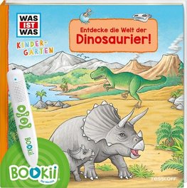 BOOKii® WAS IST WAS Kindergarten Entdecke die Welt der Dinosaurier!