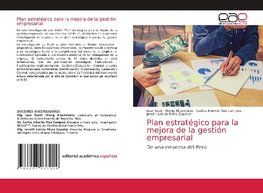 Plan estratégico para la mejora de la gestión empresarial