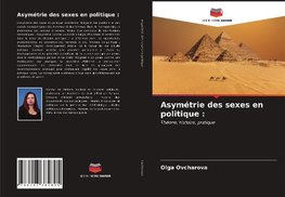 Asymétrie des sexes en politique :