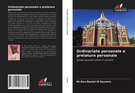 Ordinariato personale e prelatura personale