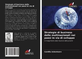 Strategie di business delle multinazionali nei paesi in via di sviluppo