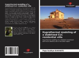 Hygrothermal modeling of a stabilized CLC residential villa