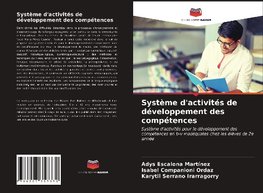 Système d'activités de développement des compétences