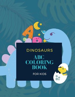 ABC Dinosaur Coloring Book