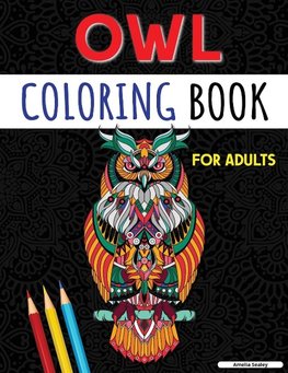 Owl Coloring Book for Adults