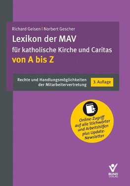 Lexikon der MAV für katholische Kirche und Caritas von A bis Z