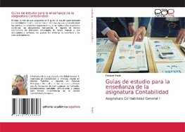 Guìas de estudio para la enseñanza de la asignatura Contabilidad