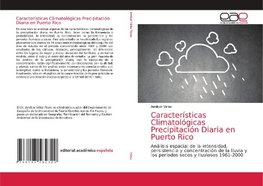 Características Climatológicas Precipitación Diaria en Puerto Rico