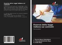 Essenza della legge indiana sui contratti