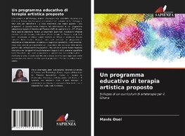 Un programma educativo di terapia artistica proposto