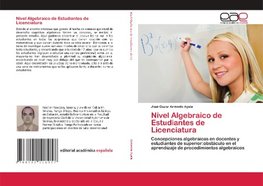 Nivel Algebraico de Estudiantes de Licenciatura