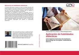 Aplicación de habilidades didácticas