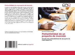 Prefactibilidad de un proyecto de inversión