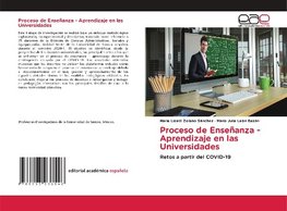 Proceso de Enseñanza - Aprendizaje en las Universidades